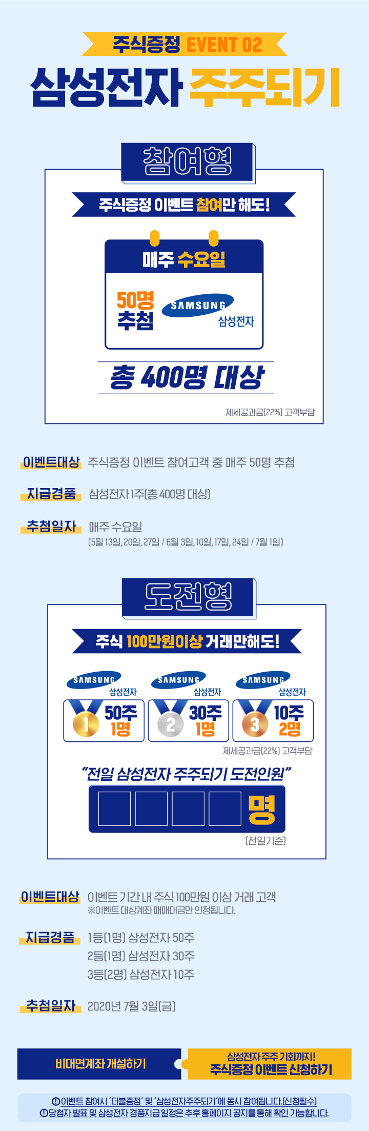 KTB 투자증권 비대면 계좌개설 이벤트